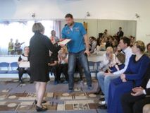 вручение благодарственных писем родителям
